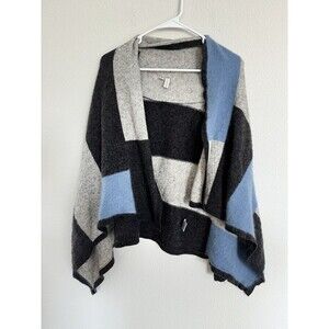 Madison Patchwork Wool And Cashmere Cardigan Cozy Patchwork SZ S